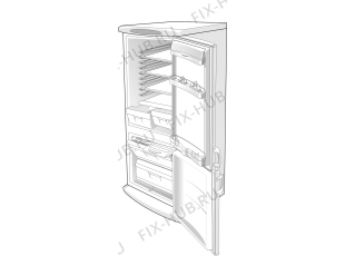 Холодильник Gorenje RK6283W (101898, HZS2866) - Фото